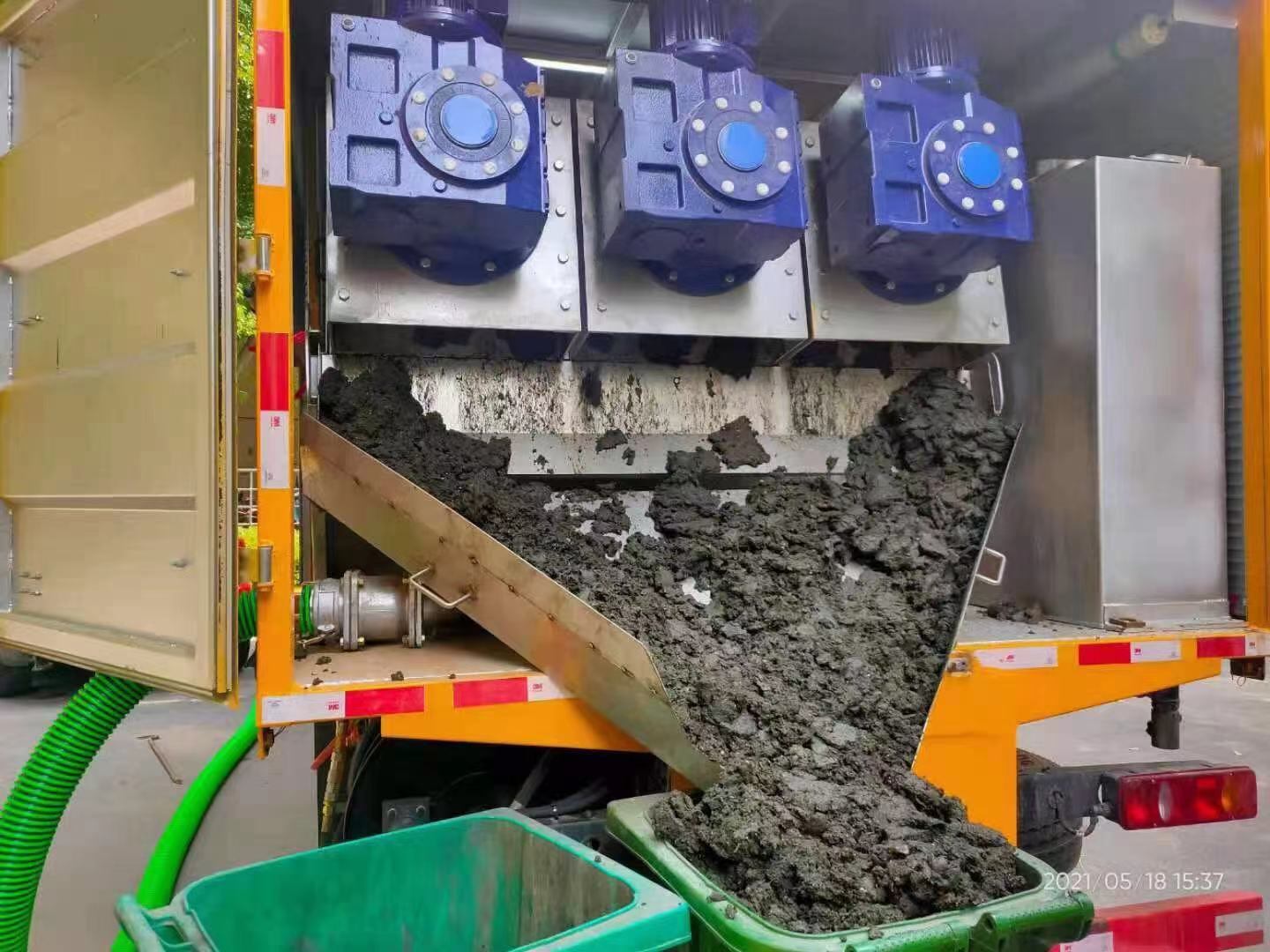 保康化粪池清掏城市维护站-泥浆净化干湿分离处理